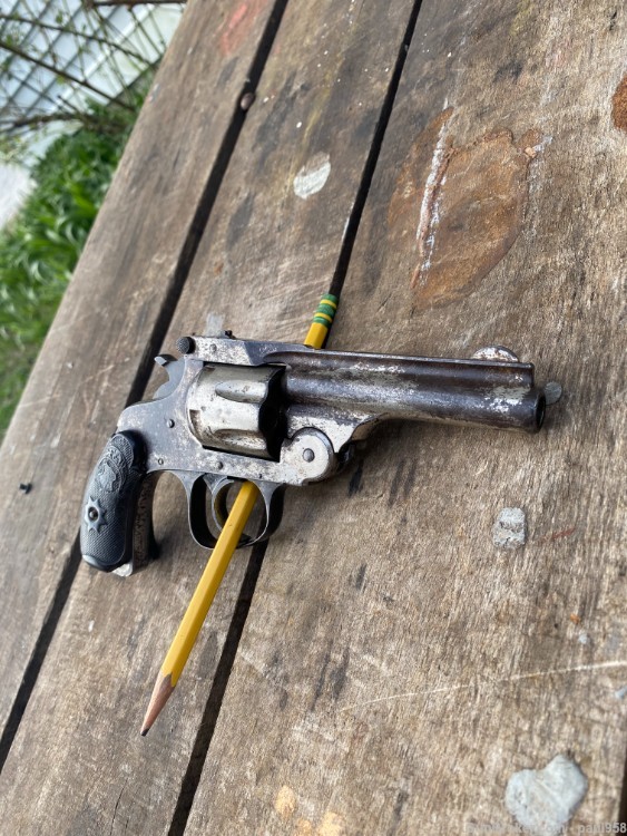 Antique Forehand and Wadsworth Revolver .32 cal-img-3