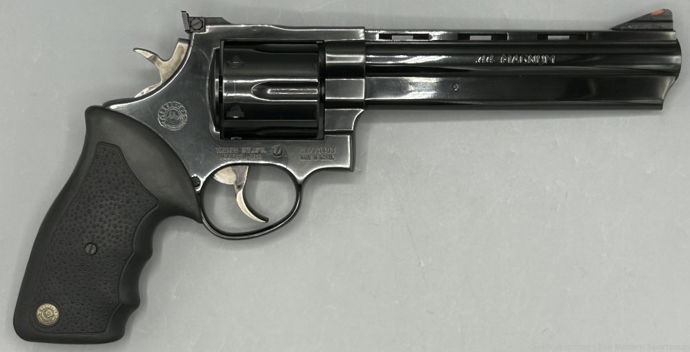 Taurus Model 44 6.5" 6rd Blued Revolver 44 Magnum DASA Ported Barrel 44MAG-img-1