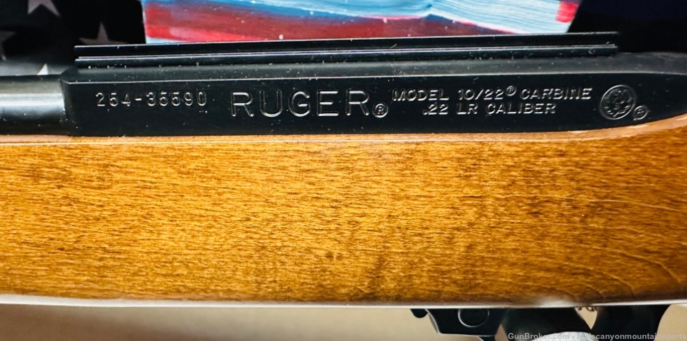 Gorgeous Vintage Ruger 10/22 22LR With Original Box Over 20 Years Old-img-7