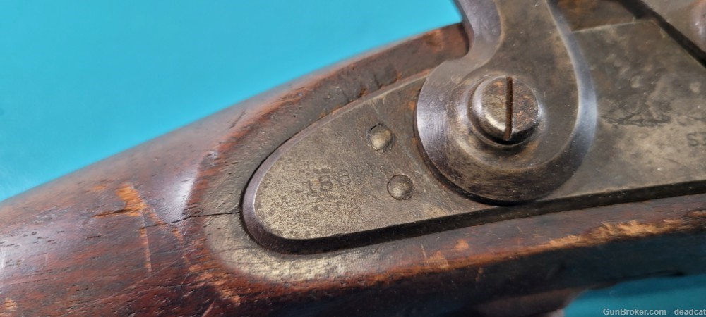 Antique Model 1868 U.S. Springfield Rifle Trapdoor .50 Cal-img-19