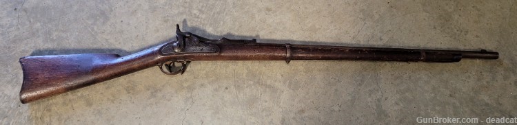 Antique Model 1868 U.S. Springfield Rifle Trapdoor .50 Cal-img-0