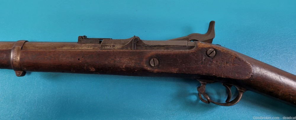 Antique Model 1868 U.S. Springfield Rifle Trapdoor .50 Cal-img-3