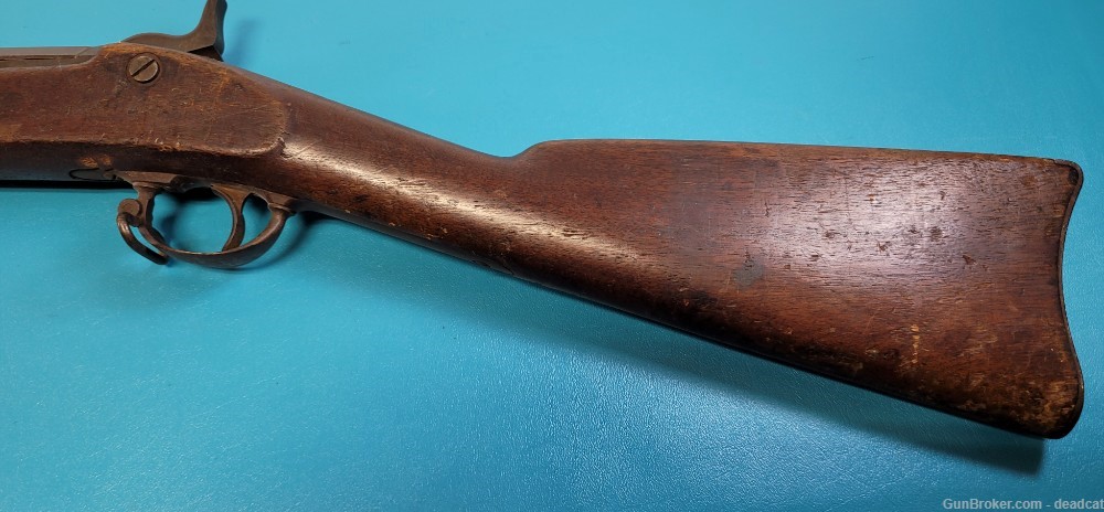 Antique Model 1868 U.S. Springfield Rifle Trapdoor .50 Cal-img-2