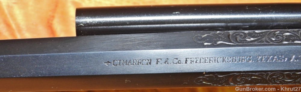 Cimarron 1851RM Wild Bill Hickok, Blued Engraved, .38 SPL.-img-17