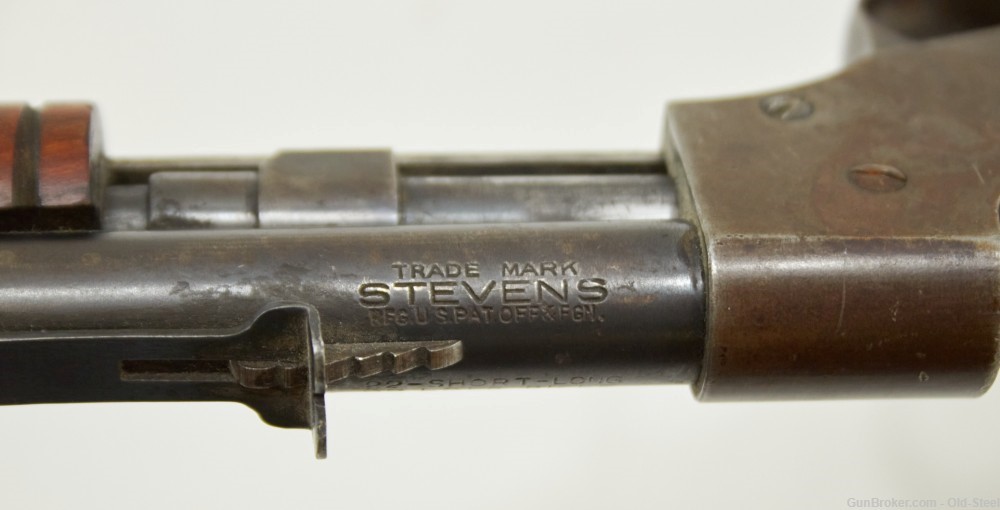  J Stevens Visible Loading Repeater .22 LR Slam Fire C&R MFG C. Mid 1900’s-img-21