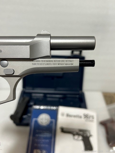 Beretta 96 Inox .40 S&W Stainless 96FS 40S&W Like 92FS or 92 but in 40 cal.-img-19