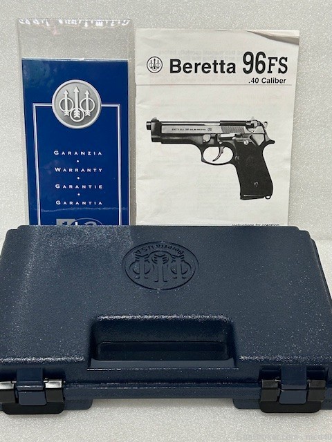 Beretta 96 Inox .40 S&W Stainless 96FS 40S&W Like 92FS or 92 but in 40 cal.-img-26
