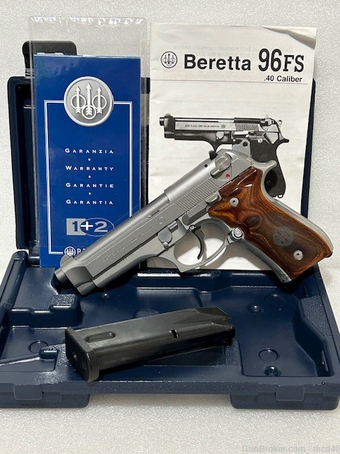 Beretta 96 Inox .40 S&W Stainless 96FS 40S&W Like 92FS or 92 but in 40 cal.-img-1