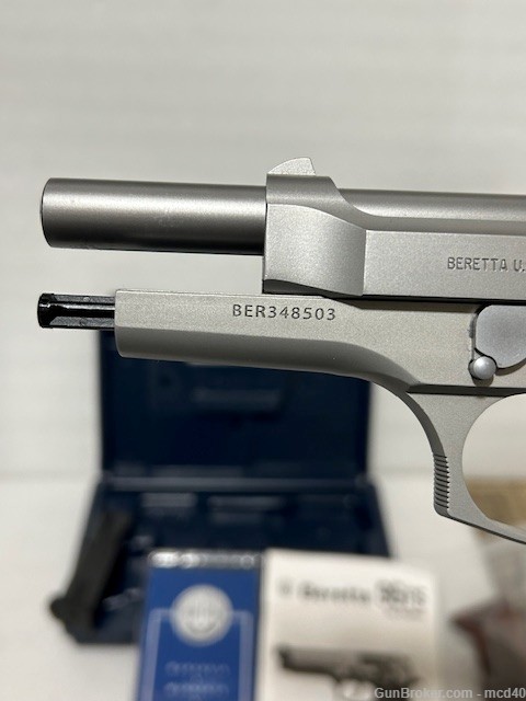 Beretta 96 Inox .40 S&W Stainless 96FS 40S&W Like 92FS or 92 but in 40 cal.-img-18
