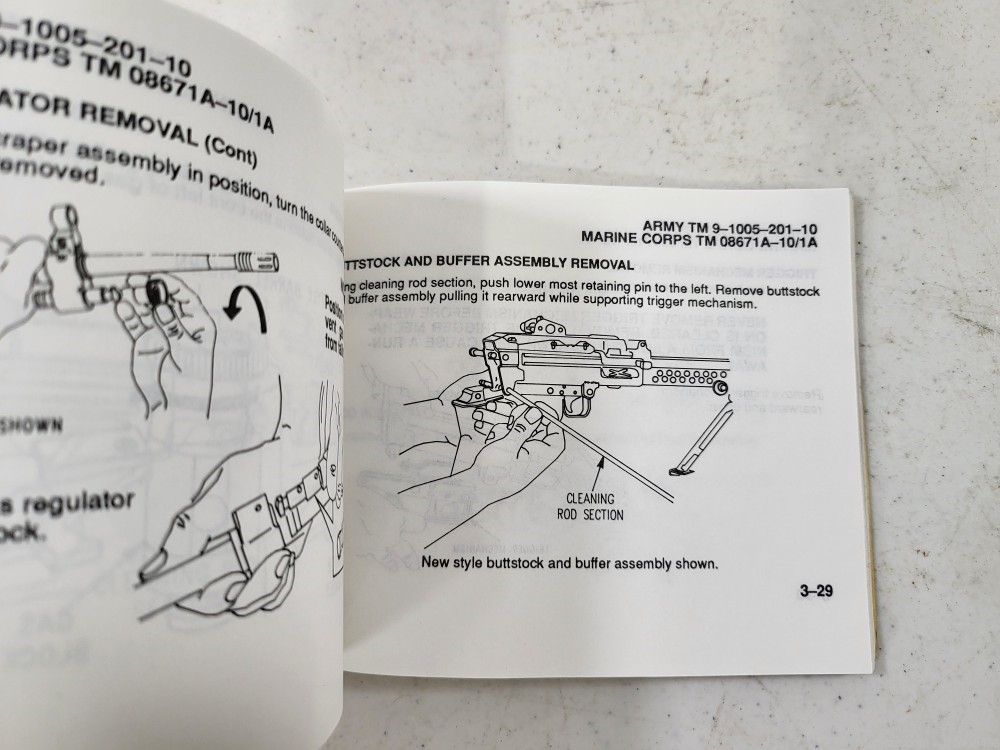 M249 Operators Manual w/ Equip-img-5