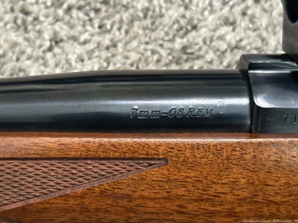 Ruger M77 Hawkeye 7mm-08 lightweight old production 2009 -img-9