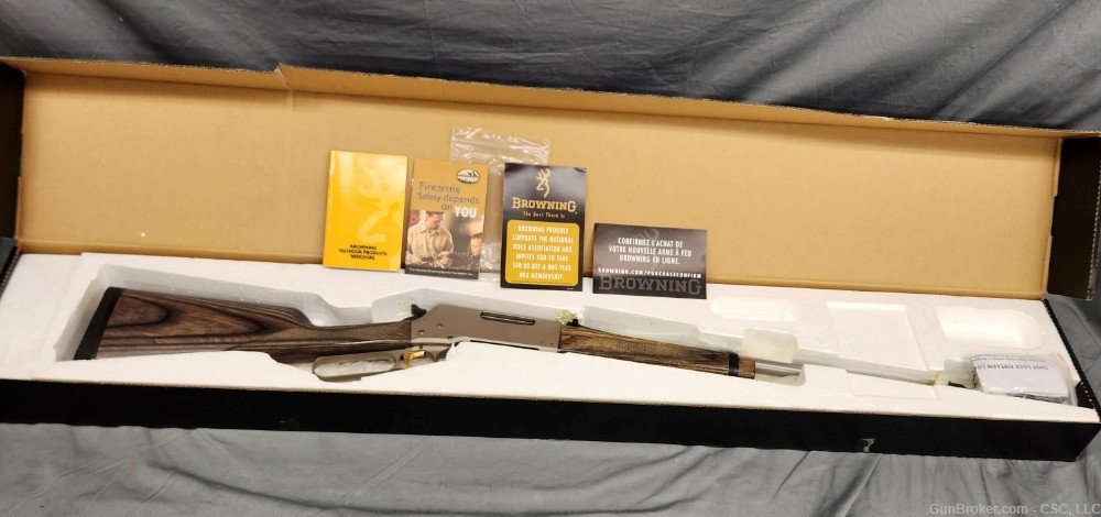 Browning BLR Light Weight 81 Takedown stainless .308 rifle with box-img-42