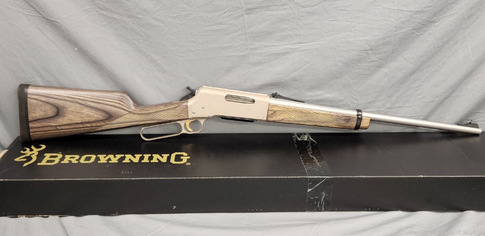 Browning BLR Light Weight 81 Takedown stainless .308 rifle with box-img-0