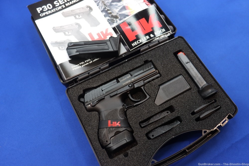Heckler & Koch H&K Model P30SKS V3 Compact Pistol 9MM 15RD NIGHT SIGHTS New-img-0