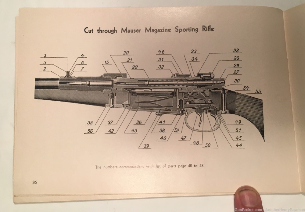 Mauser Sporting Rifle Catalog/Booklet  (1964)-img-5
