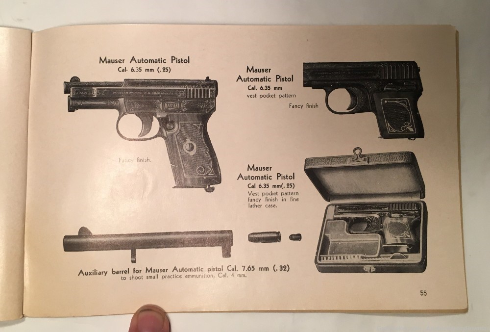 Mauser Sporting Rifle Catalog/Booklet  (1964)-img-7