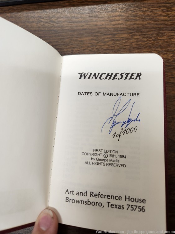Firearm Manufacture Date  Manuals with Signatures-img-2