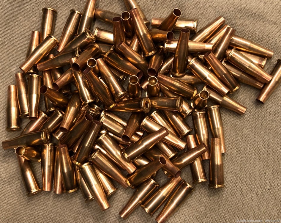 50 Pieces of New, Unfired  R-P .22 Remington Jet Brass - or More-img-1