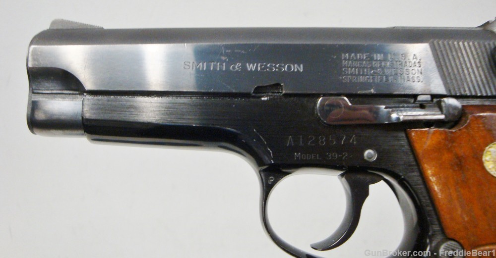 Smith & Wesson Model 39-2 9mm Semi-Auto Blue 4” S&W -img-8