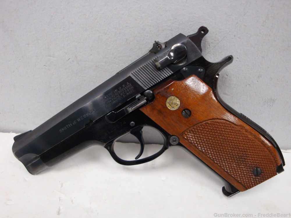 Smith & Wesson Model 39-2 9mm Semi-Auto Blue 4” S&W -img-0