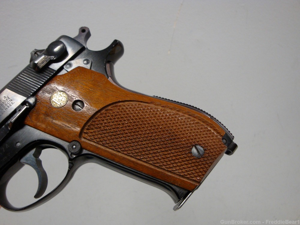 Smith & Wesson Model 39-2 9mm Semi-Auto Blue 4” S&W -img-11