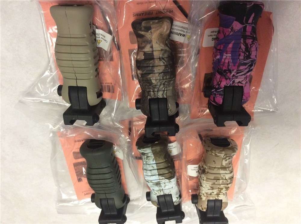 Hi Point carbine camo folding fwd grips several colors-img-0