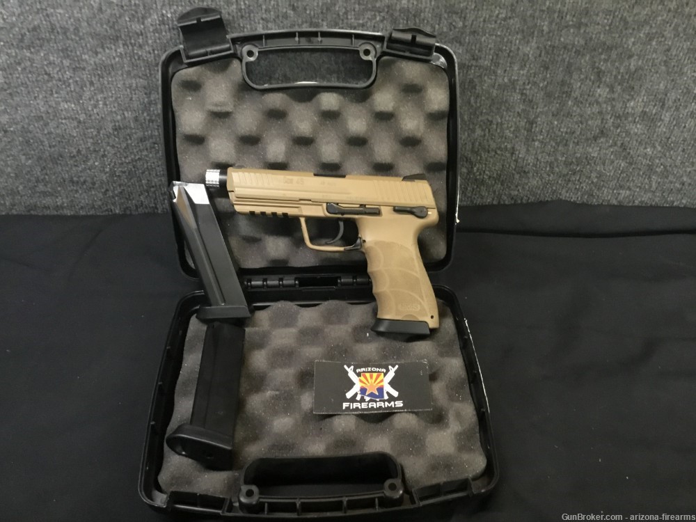 Heckler & Koch HK45 SemiAuto Pistol .45ACP w Case and 3x10 mag-img-0