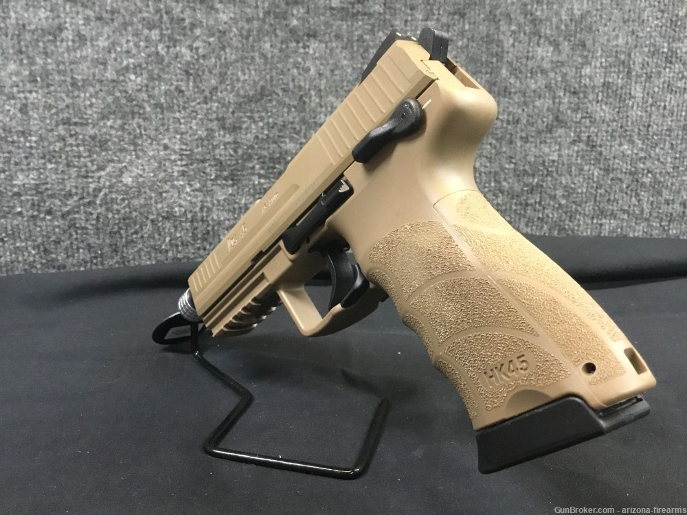 Heckler & Koch HK45 SemiAuto Pistol .45ACP w Case and 3x10 mag-img-3