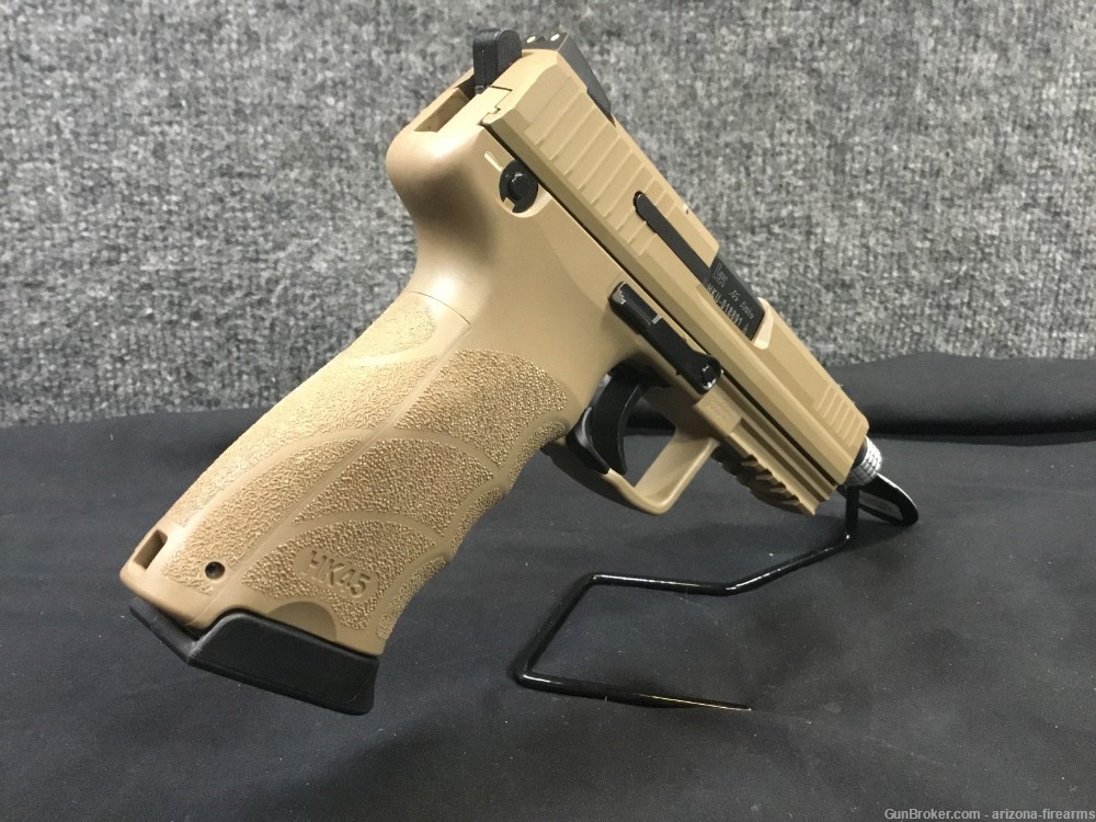 Heckler & Koch HK45 SemiAuto Pistol .45ACP w Case and 3x10 mag-img-5