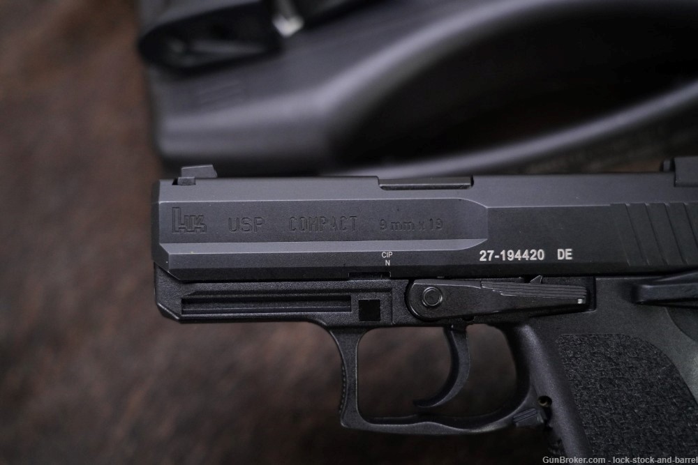 Heckler & Koch H&K Model USP Compact V1 USPC 9mm 3.5" Pistol 2023 NO CA-img-8