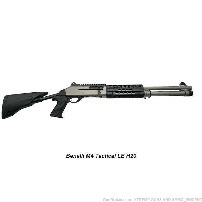 BENELLI M4 LE TACTICAL H20 11733 12GA 18.5" SHOTGUN-img-0