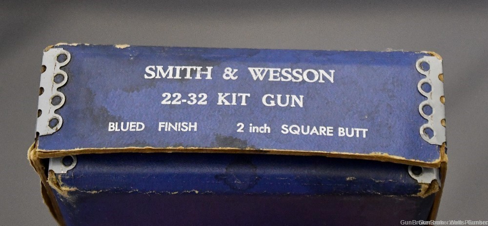 SMITH & WESSON 22-32 KIT GUN BLUED FINISH 2" BBL SQUARE BUTT FACTORY BOX-img-12