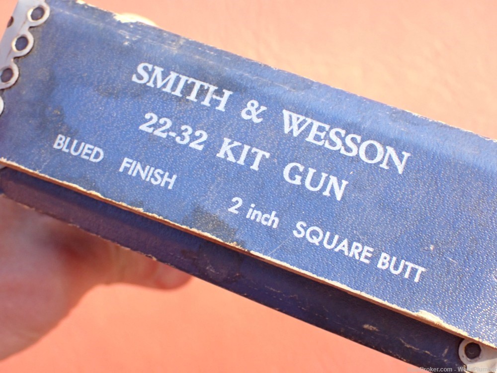 SMITH & WESSON 22-32 KIT GUN BLUED FINISH 2" BBL SQUARE BUTT FACTORY BOX-img-2