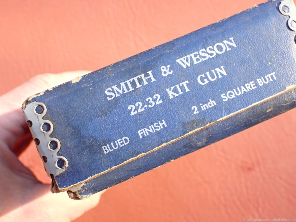 SMITH & WESSON 22-32 KIT GUN BLUED FINISH 2" BBL SQUARE BUTT FACTORY BOX-img-1