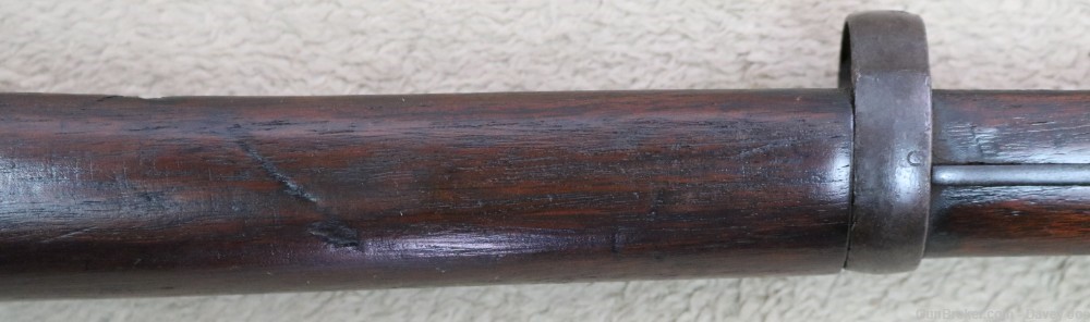 Original US Springfield Trapdoor rifle stock with hardware-img-4