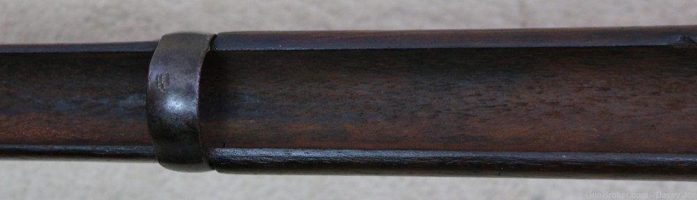 Original US Springfield Trapdoor rifle stock with hardware-img-18