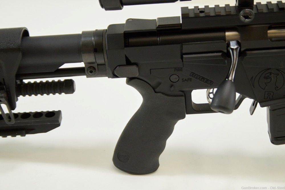  Ruger Precision Rifle 308 Win Bolt Action Rifle Takes AR10 Mags Has Scope-img-6