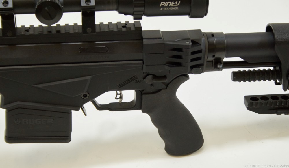 Ruger Precision Rifle 308 Win Bolt Action Rifle Takes AR10 Mags Has Scope-img-29