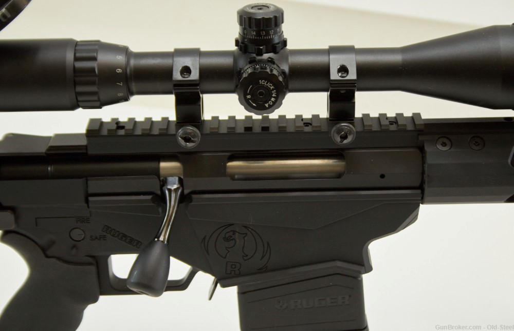  Ruger Precision Rifle 308 Win Bolt Action Rifle Takes AR10 Mags Has Scope-img-8