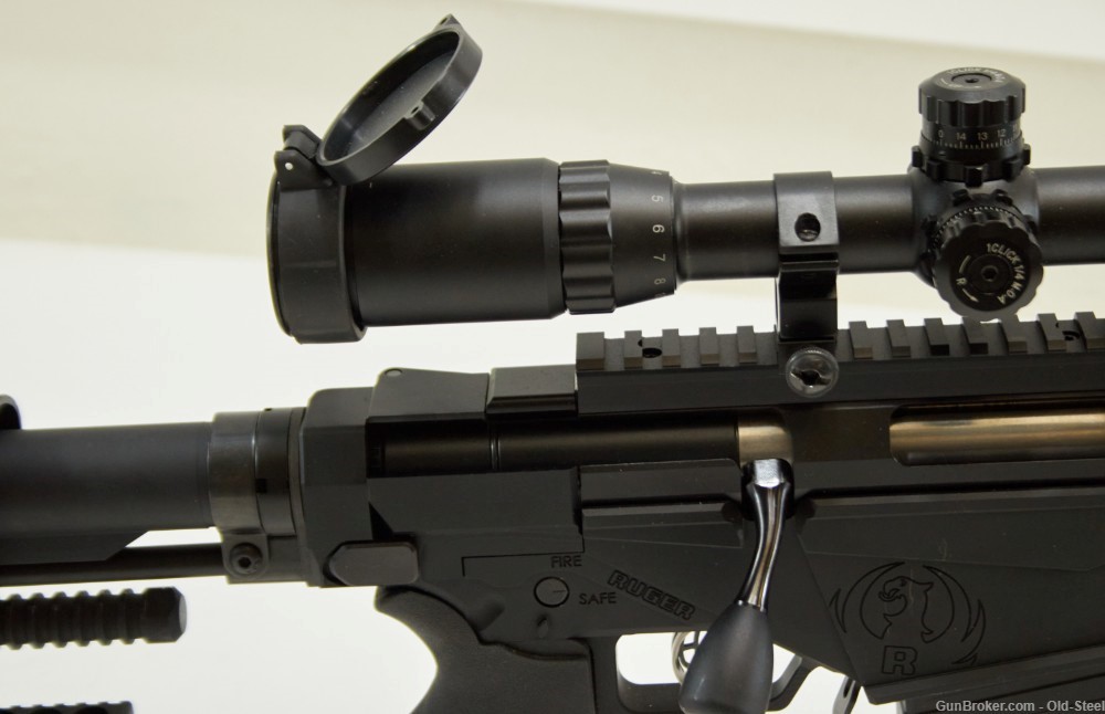  Ruger Precision Rifle 308 Win Bolt Action Rifle Takes AR10 Mags Has Scope-img-7
