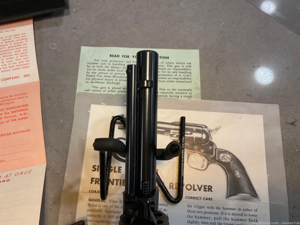 Colt Frontier Scout 1967 w/ OEM Box & Papers, $.01 START NO RESERVE-img-19