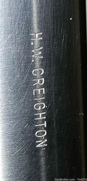 Rare H.W. Creighton Remington 660 action 1" Bull Barrel 6mm BR Remington -img-9