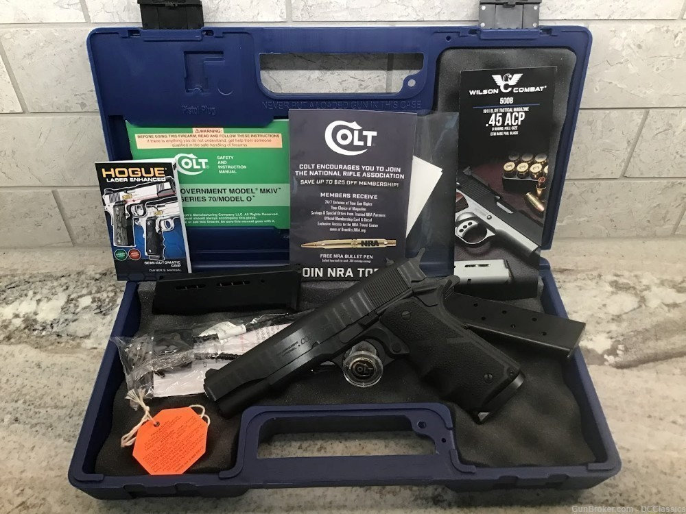 COLT 1911C Gov .45 ACP Custom w/Green Dot Laser "End of Year Special"-img-1