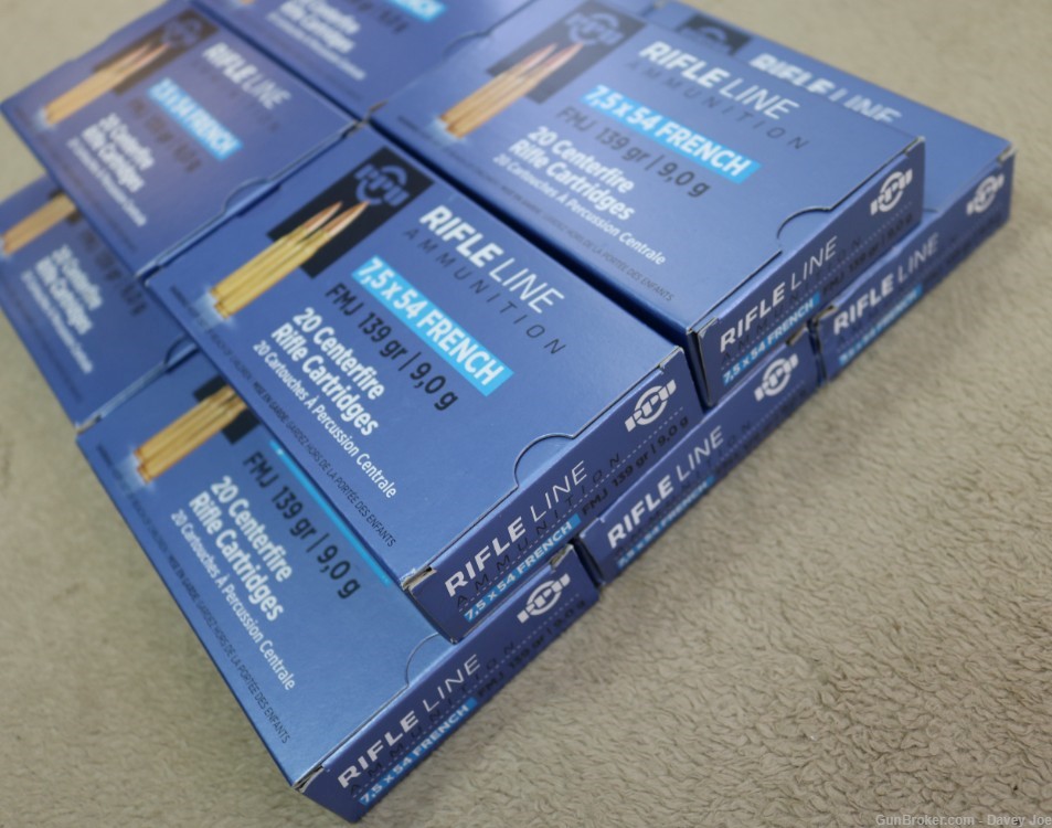 200 rounds (10 boxes) quality PPU 7.5 French ammunition-img-2