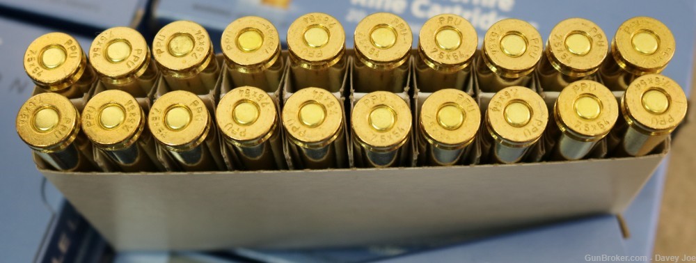 200 rounds (10 boxes) quality PPU 7.5 French ammunition-img-3