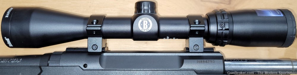 Savage Axis .270 Winchester 22" Bolt Action Bushnell Banner 3-9x40mm Scope -img-8
