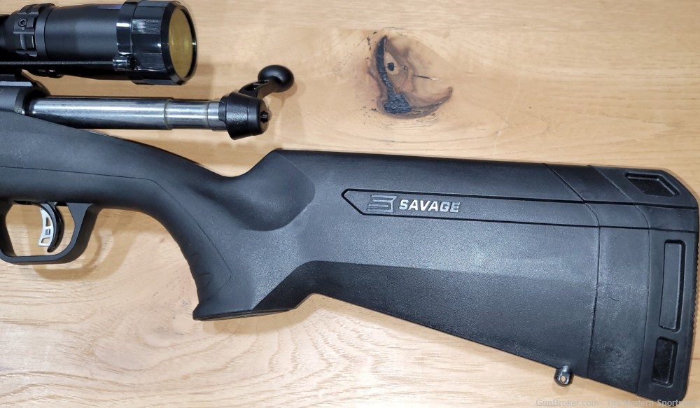 Savage Axis .270 Winchester 22" Bolt Action Bushnell Banner 3-9x40mm Scope -img-3