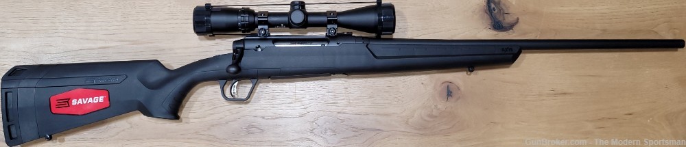 Savage Axis .270 Winchester 22" Bolt Action Bushnell Banner 3-9x40mm Scope -img-4