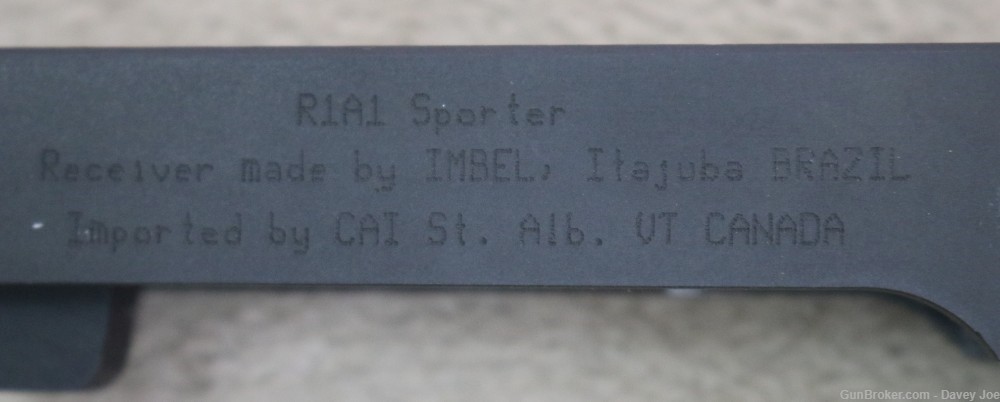 Quality Century Arms FAL receiver made by Imbel of Brazil-img-1