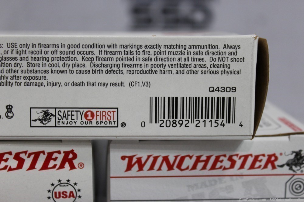 Winchester 357sig 125gr 500rds Q4309  DL & Adult Signature Required!-img-3